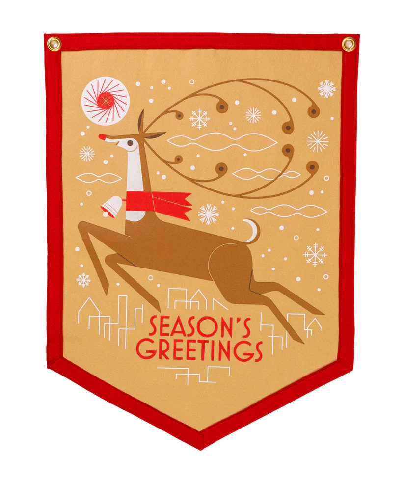 Seasonings Greetings Camp Flag