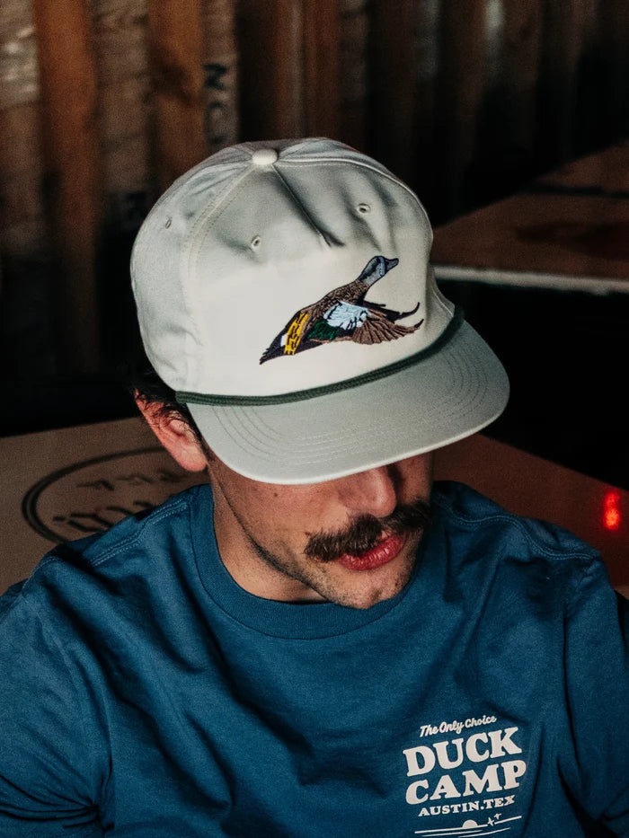 Blue Winged Teal Hat- Ivory