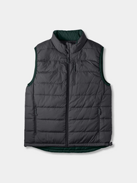 DryDown Vest- Reversible- Pine/Charcoal