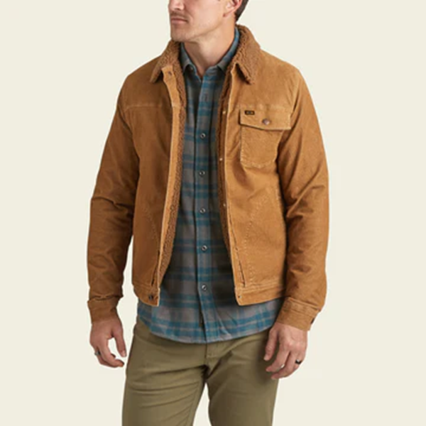 Fuzzy Depot Jacket - Dark Brown Corduroy