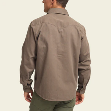 Sawhorse Work Shirt- Taupe