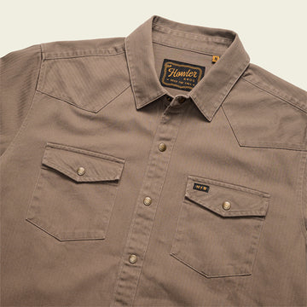 Sawhorse Work Shirt- Taupe