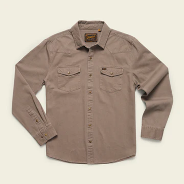 Sawhorse Work Shirt- Taupe