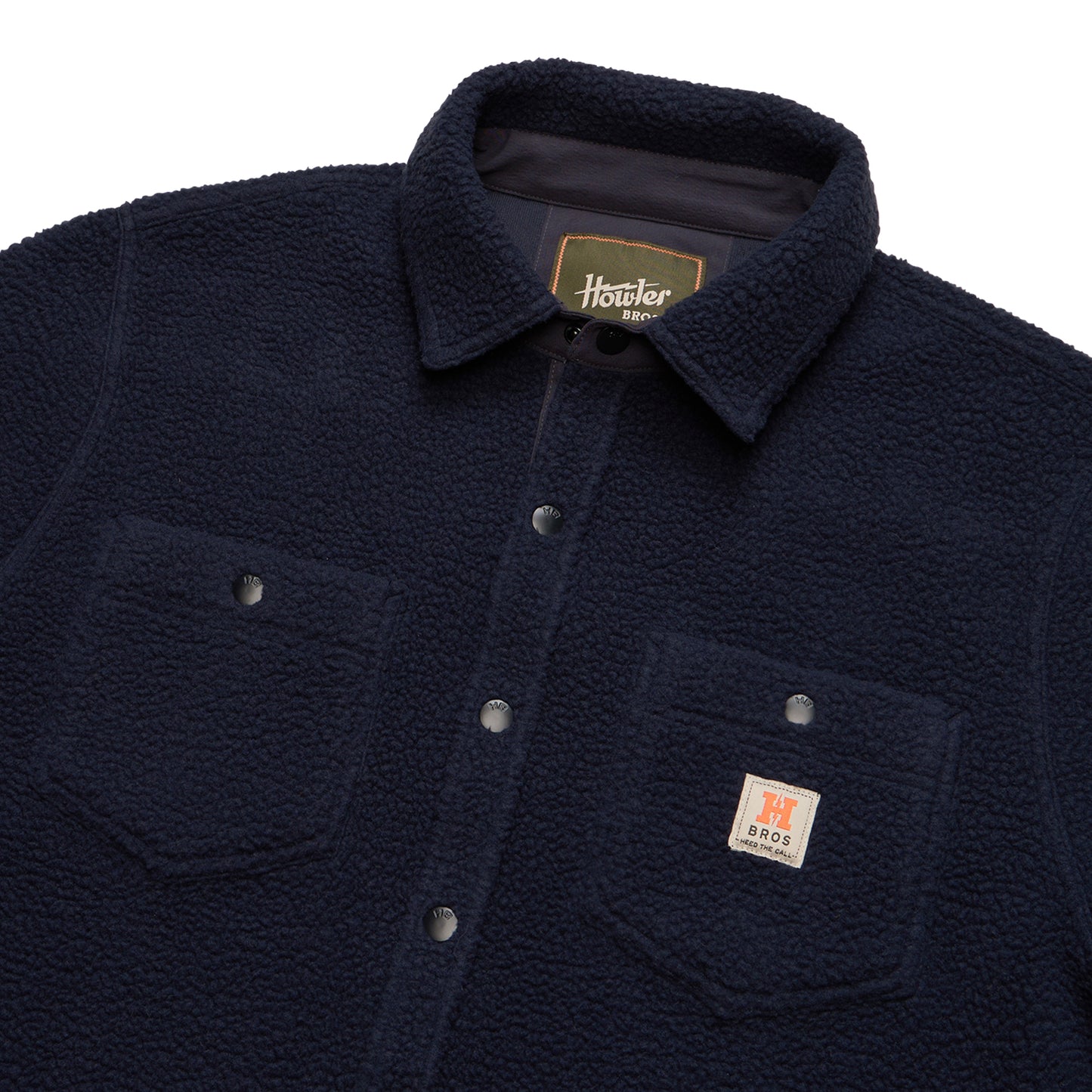 Allegheny Fleece Overshirt- Dark Indigo