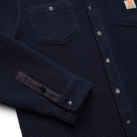 Allegheny Fleece Overshirt- Dark Indigo