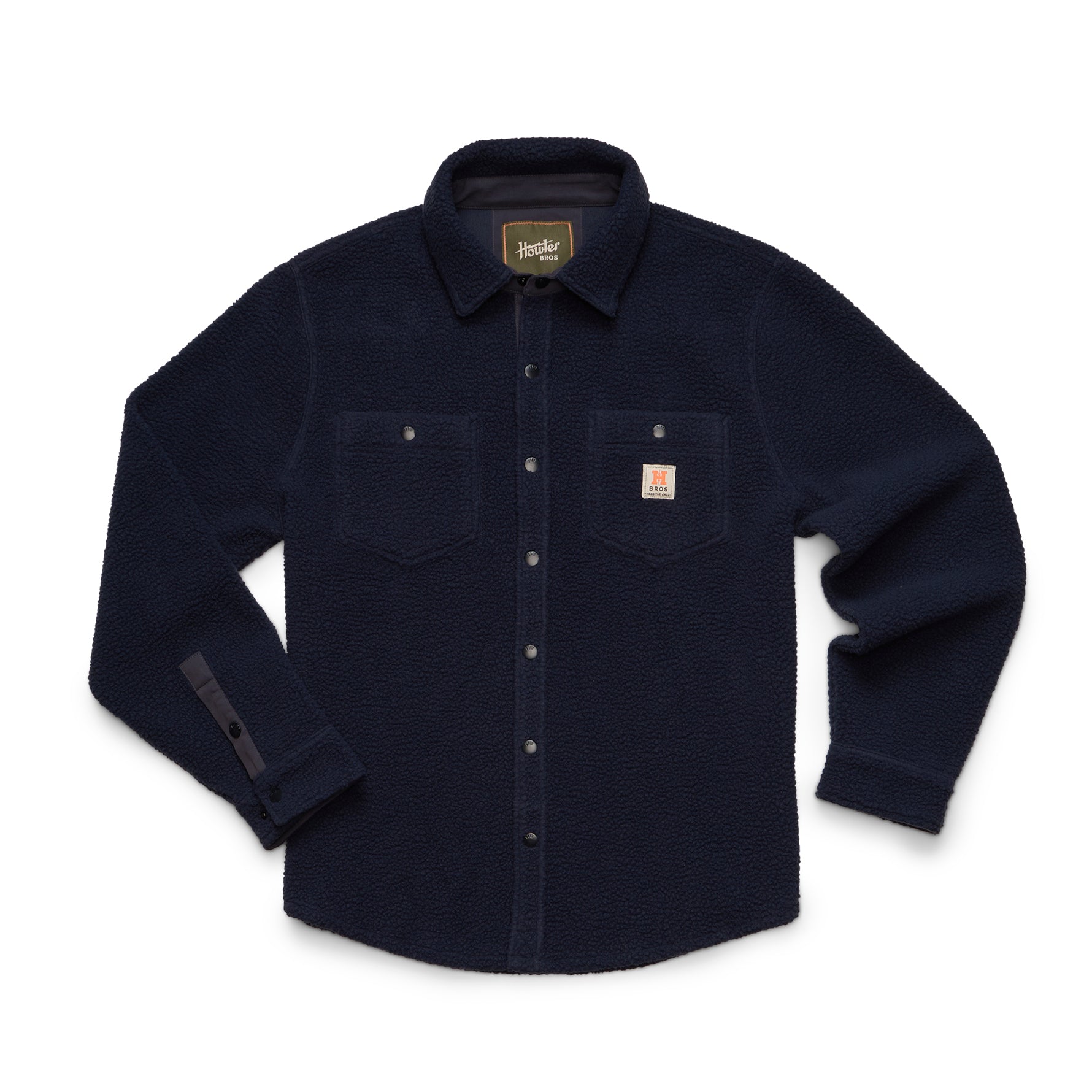 Allegheny Fleece Overshirt- Dark Indigo