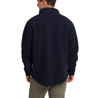 Allegheny Fleece Overshirt- Dark Indigo