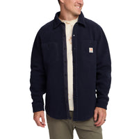 Allegheny Fleece Overshirt- Dark Indigo