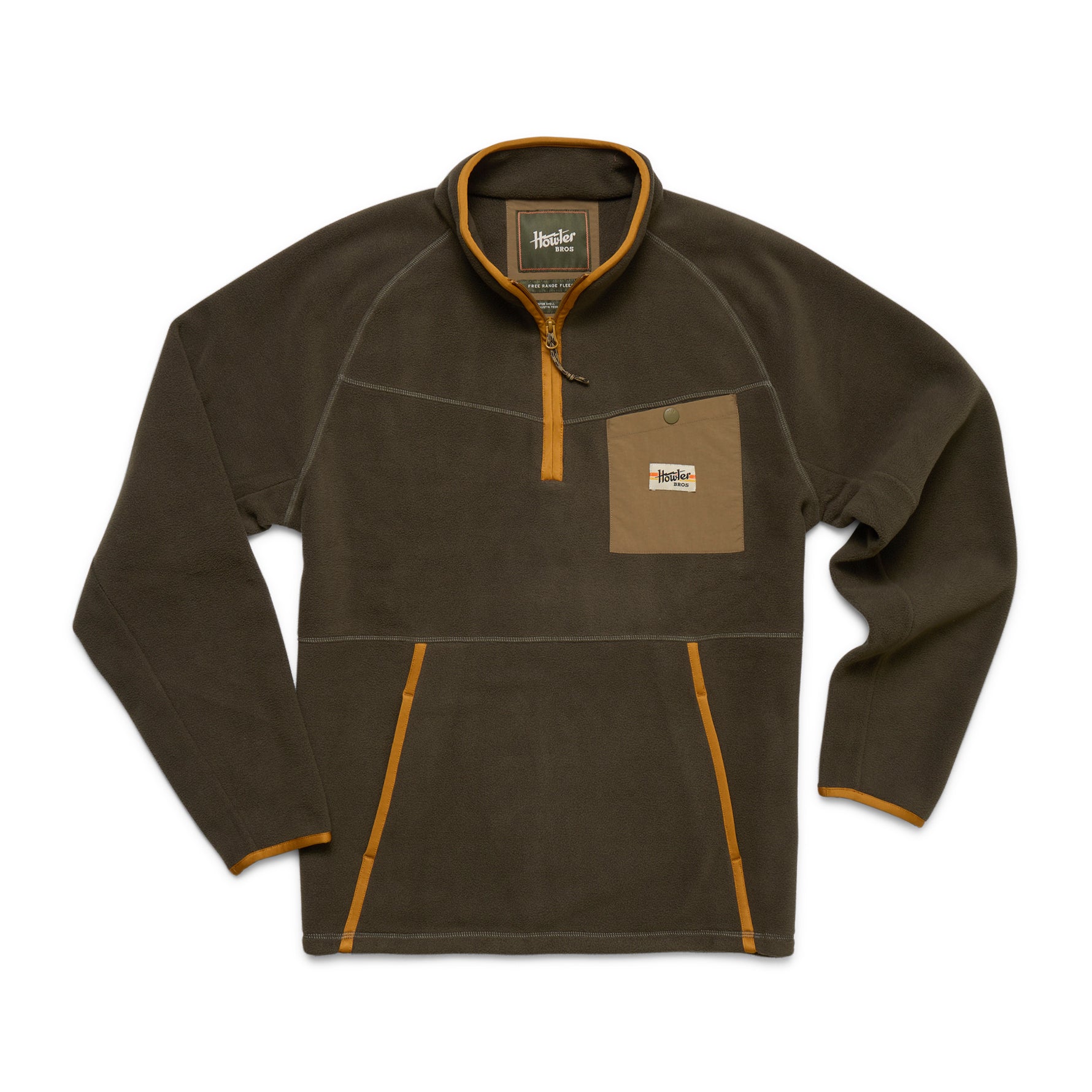 Free Range Fleece Pullover - Army