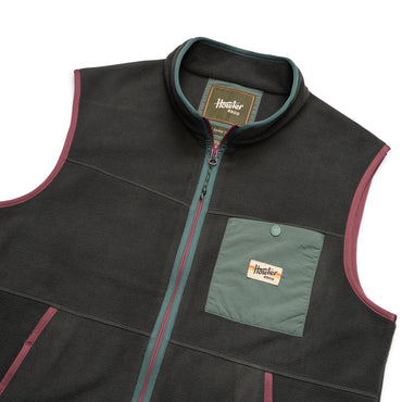 Free Range Fleece Vest- Antique Black