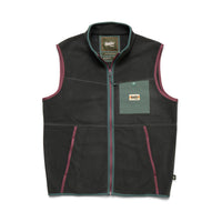 Free Range Fleece Vest- Antique Black