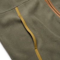 Free Range Fleece Vest- Oregano