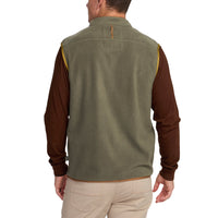 Free Range Fleece Vest- Oregano