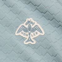 Palo Duro Fleece Hoodie- Mountain Grid Iron Blue