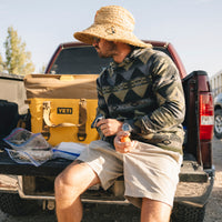 Tajima Hoodie- Mitla Motifs True Black