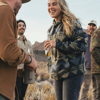 Tajima Hoodie- Mitla Motifs True Black