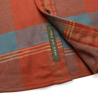 Harker's Flannel- Backdrop Plaid Terracotta