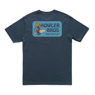 El Monito Surfs Badge T-Shirt- Key Largo