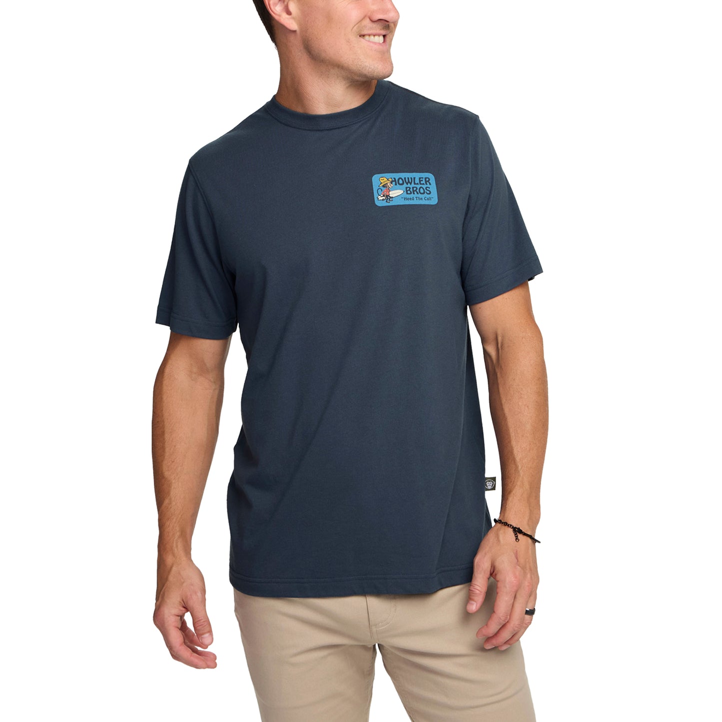 El Monito Surfs Badge T-Shirt- Key Largo