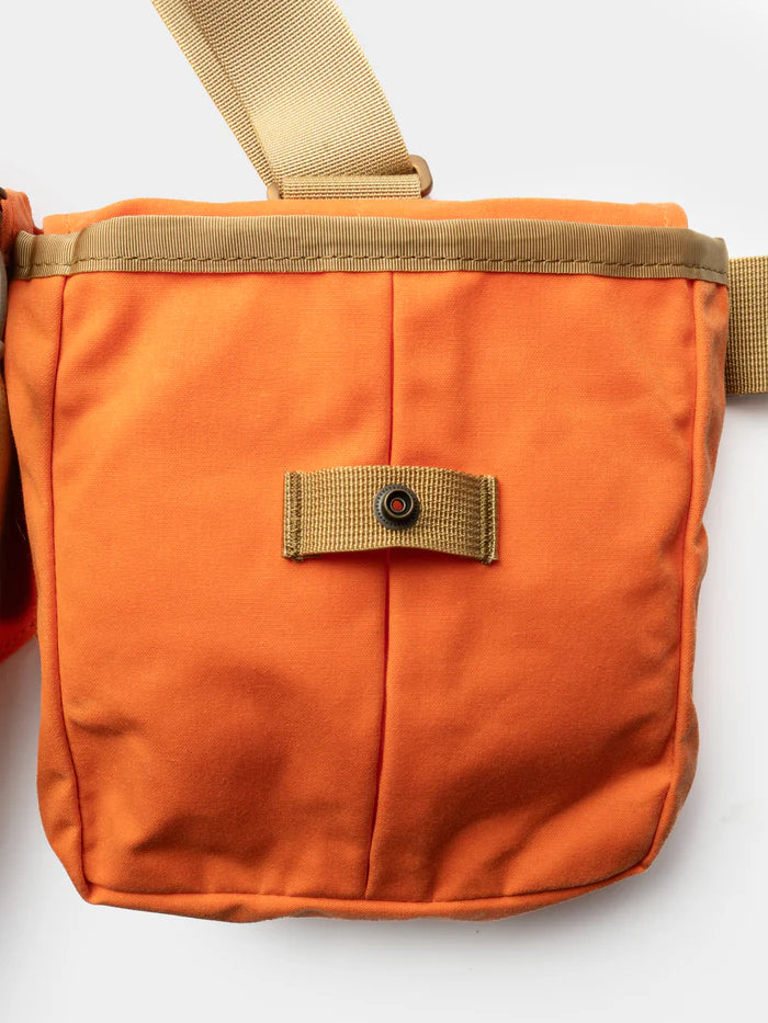 Canvas Upland Strap Vest- Blaze/Wheat