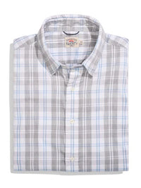 The Movement Sport Shirt- Grey Cream Plaid