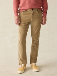 Stretch Terry Corduroy 5 Pocket Pant-Barley