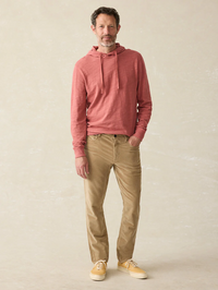 Stretch Terry Corduroy 5 Pocket Pant-Barley