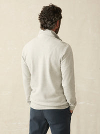 Legend Sweater Quarter Zip- Light Heather Grey