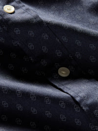 The Movement Shirt- Navy Dusk Diamond