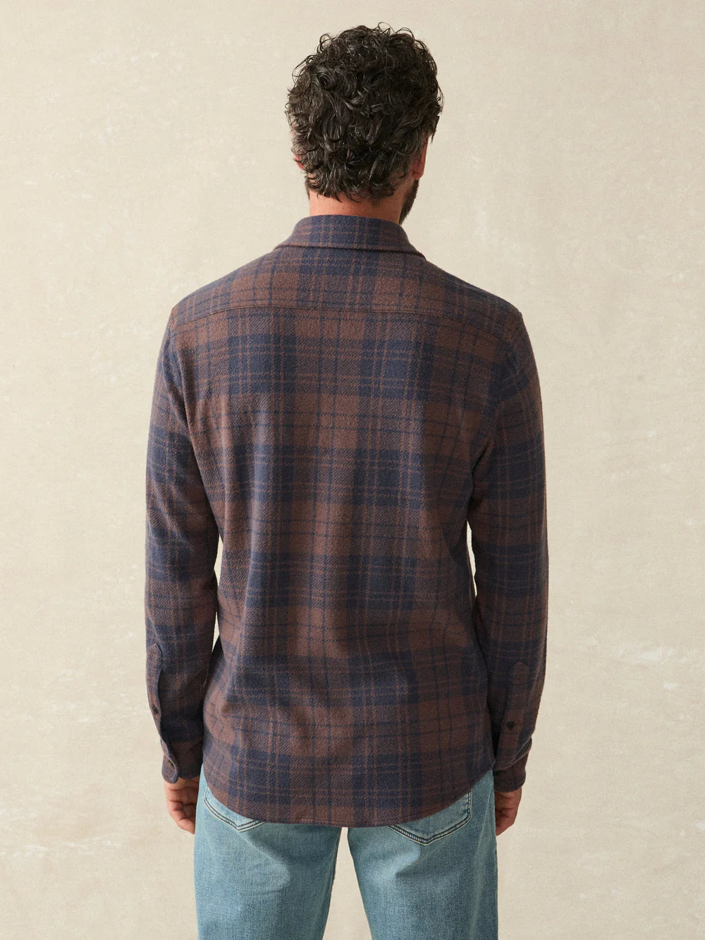 Legend Sweater Shirt- Blue Mountain Plaid