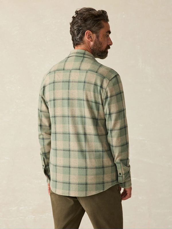 Legend Sweater Shirt-Forest Drive Plaid