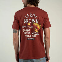 Leroy Brown T-Shirt- Warm Red
