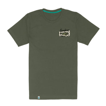 Deer Fishers T-Shirt- Army Green
