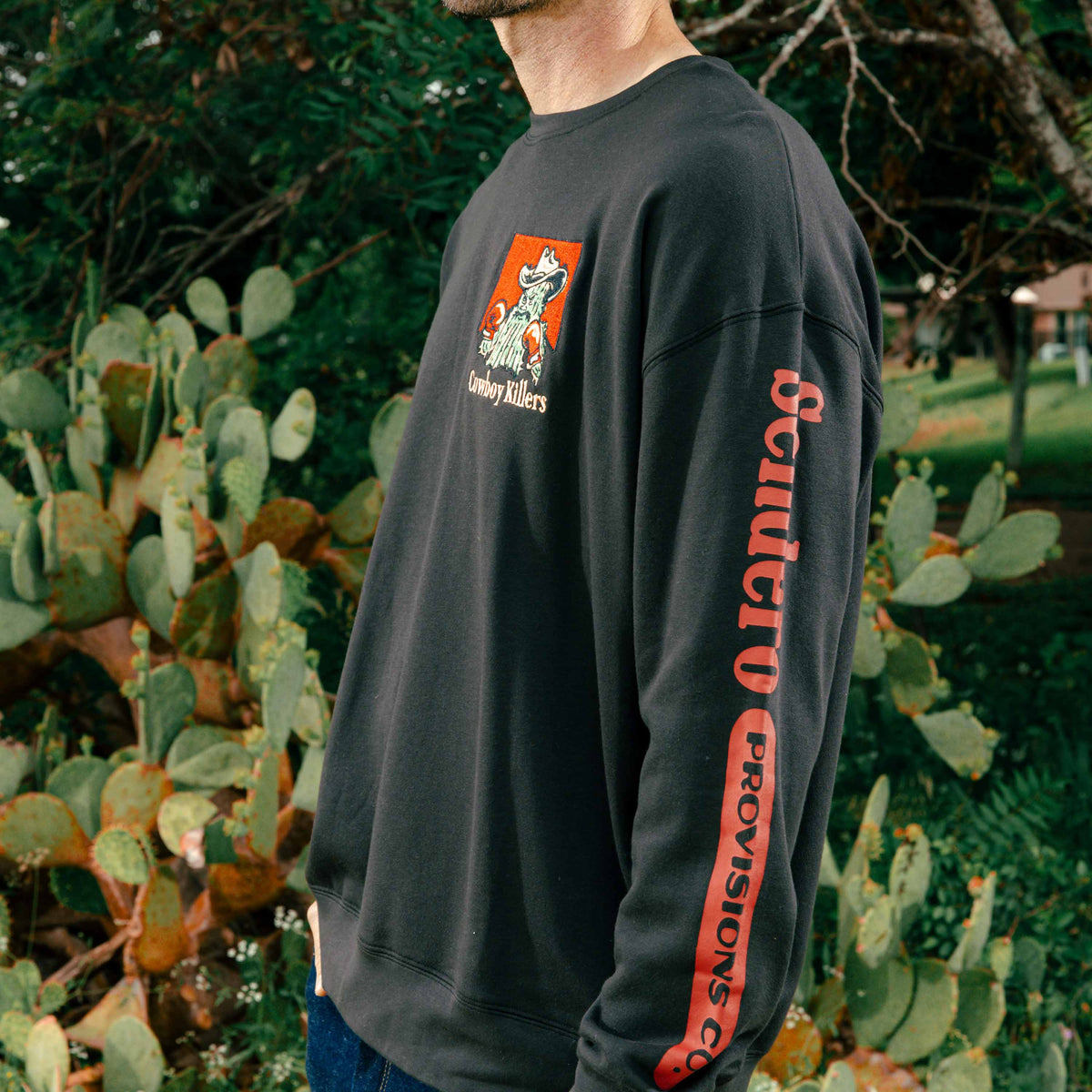 Cowboy Killers Sweatshirt- Black
