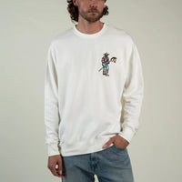 Stick Horse Sweatshirt- Vintage White