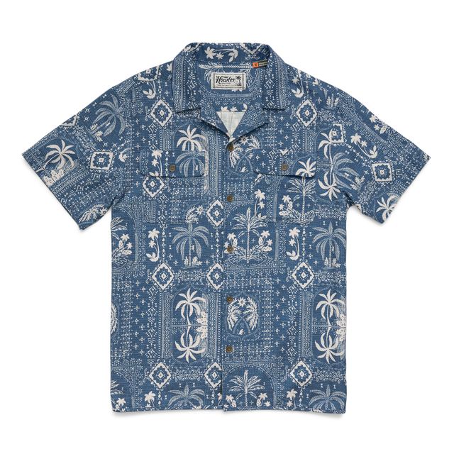 Shores Club Shirt- Palmetto Prophecy Storm Blue