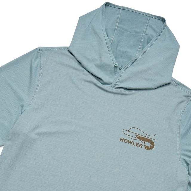 HB Tech Hoodie- Pool Blue