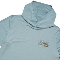 HB Tech Hoodie- Pool Blue