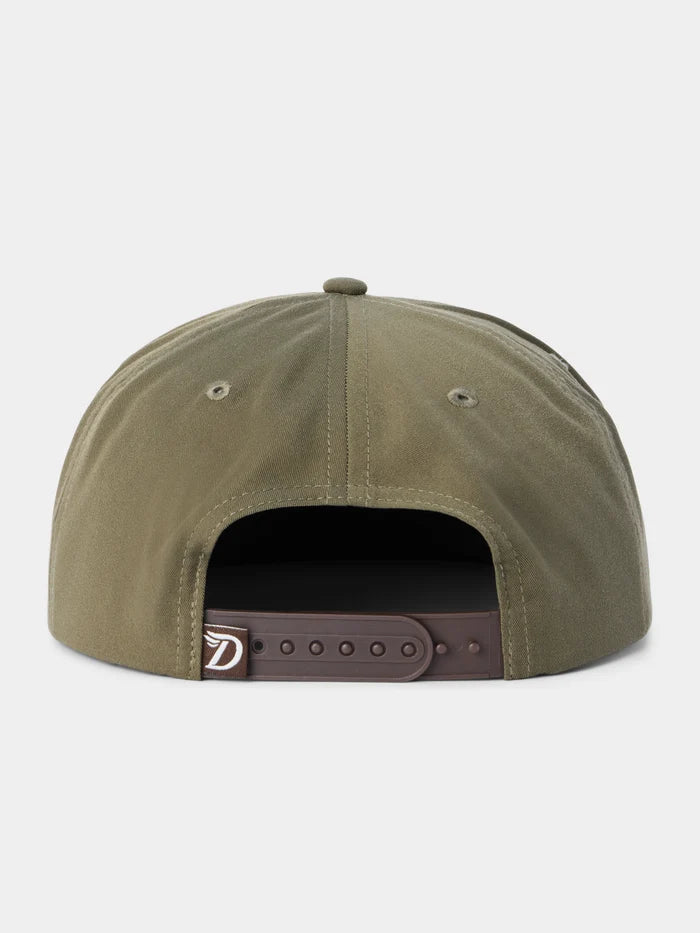 Brown Trout Hat - Military Green