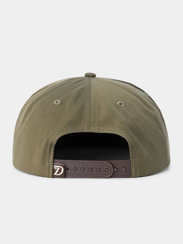 Brown Trout Hat - Military Green