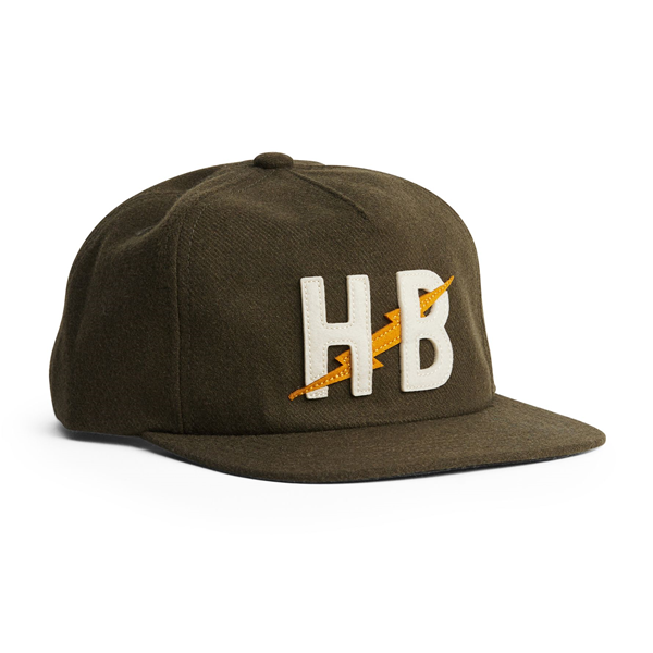 Big HB Snapback-Dark Olive