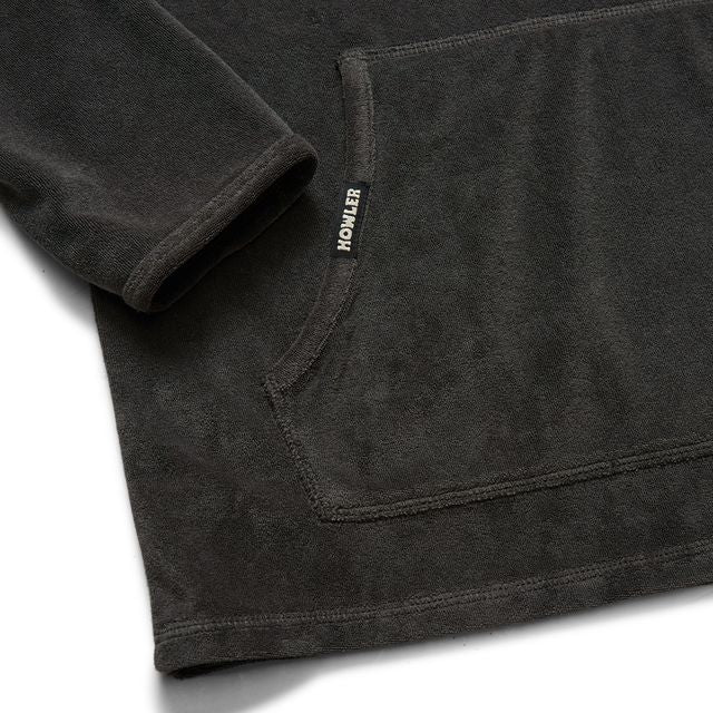 Surfbird Terrycloth Hoodie- Antique Black