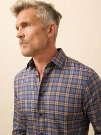 The Movement Long Sleeve Shirt- Walnut Dusk Plaid