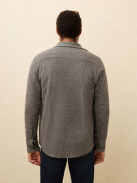 Legend Sweater Shirt- Alpine Grey Herringbone