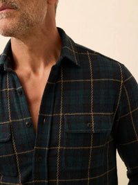 Legend Sweater Shirt- Lodge Blackwater Plaid