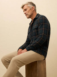 Legend Sweater Shirt- Lodge Blackwater Plaid