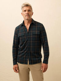 Legend Sweater Shirt- Lodge Blackwater Plaid
