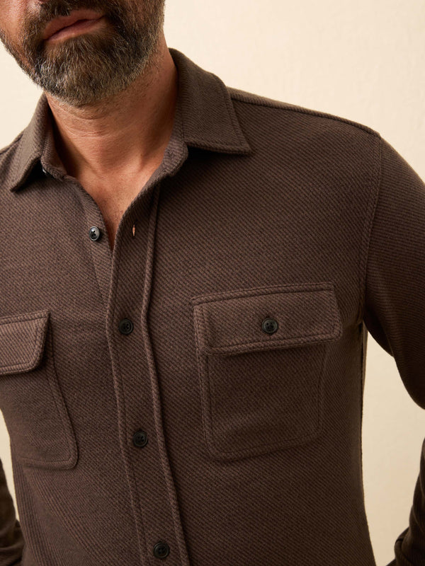 Legend Sweater Shirt- Valley Brown Twill