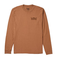 Herd Long Sleeve T-Shirt- Brown