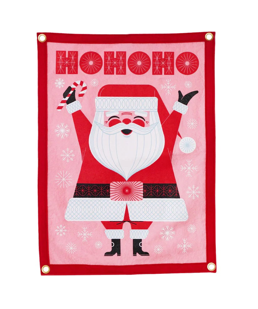 Ho Ho Ho Camp Flag